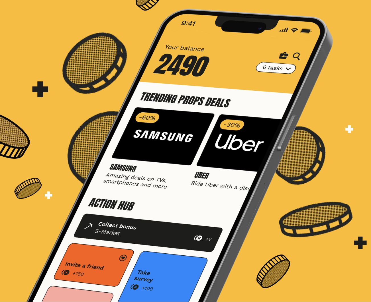 Props rewards app case study